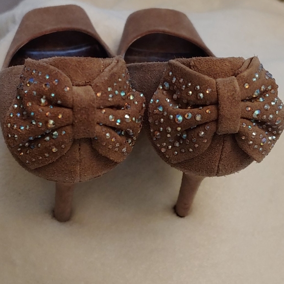 P-Stila Bow Peep Toe - Picture 2 of 6